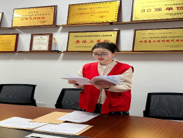 以进建为翼  赴专业之约—记2025年第四时度“进建之星”吴卉